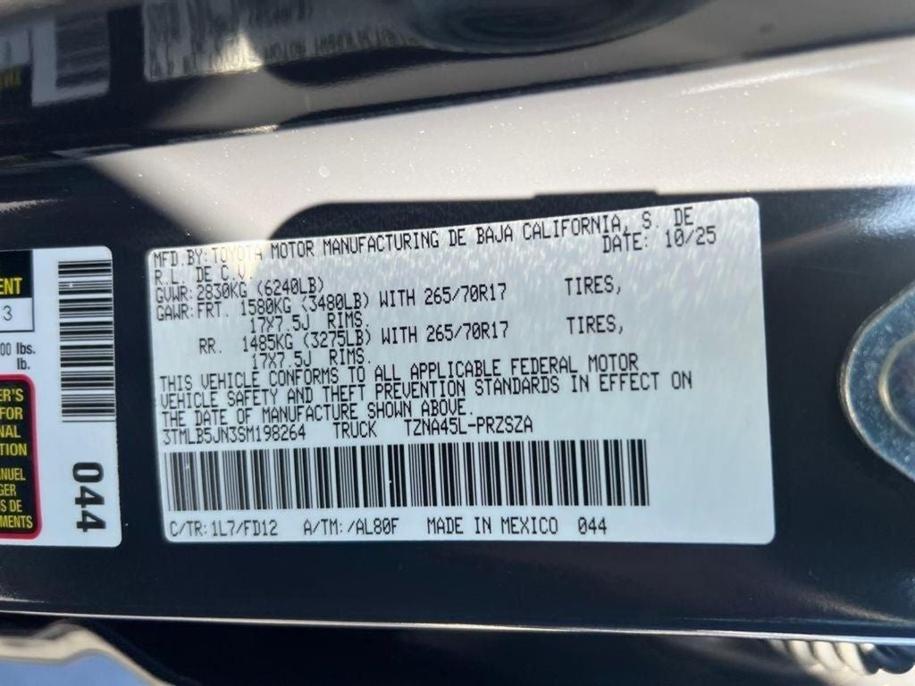 2025 Toyota Tacoma TRD Off-Road