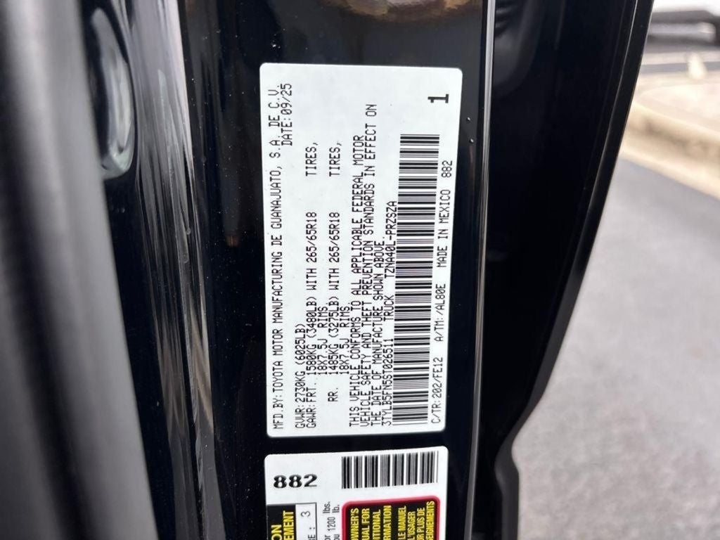 2025 Toyota Tacoma TRD Sport