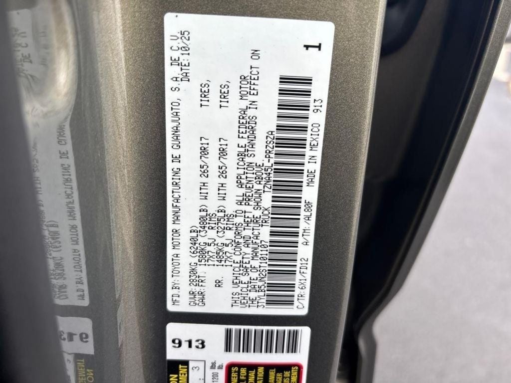 2025 Toyota Tacoma TRD Off-Road