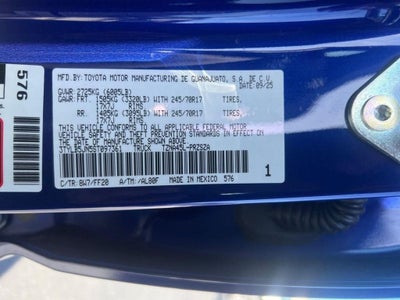 2025 Toyota Tacoma SR5