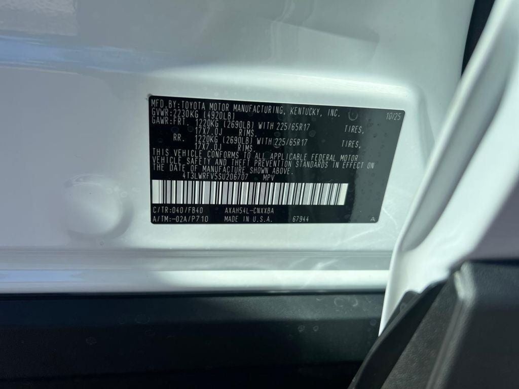 2025 Toyota RAV4 Hybrid Hybrid LE