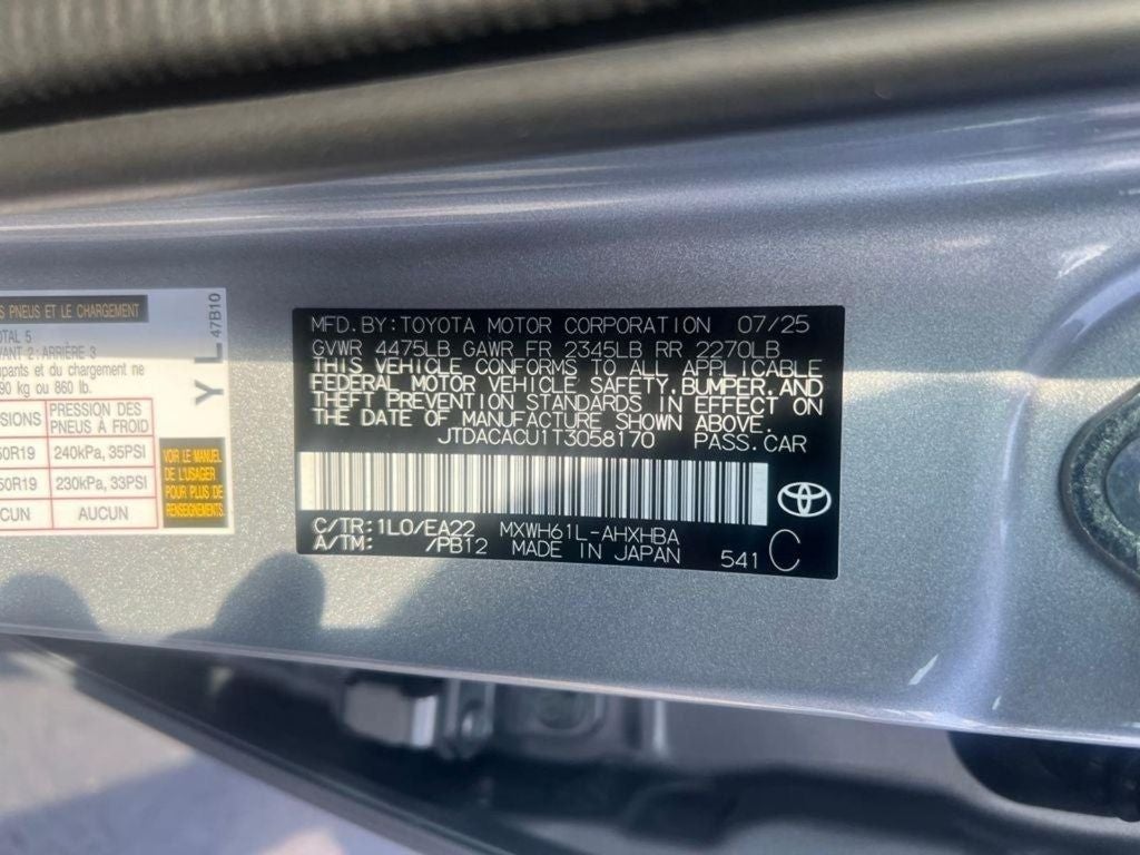 2026 Toyota Prius Plug-in Hybrid XSE Premium