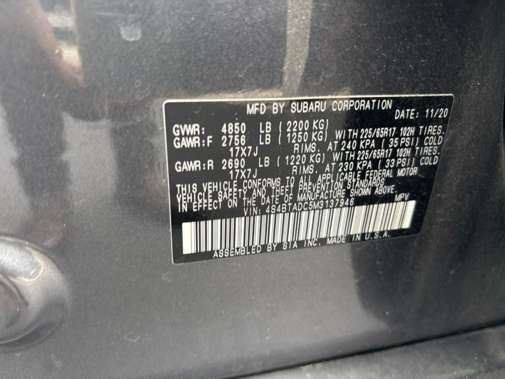 2021 Subaru Outback Premium