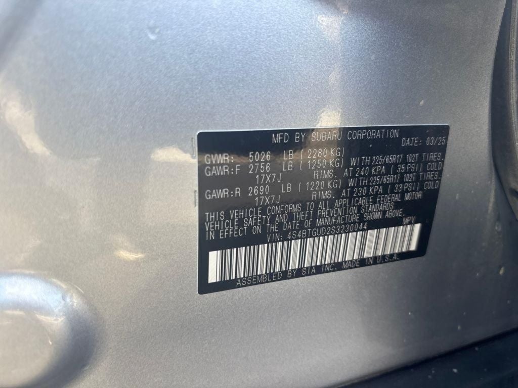 2025 Subaru Outback Wilderness