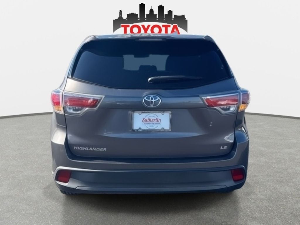 2015 Toyota Highlander LE