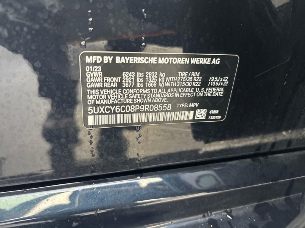 2023 BMW X6 xDrive40i