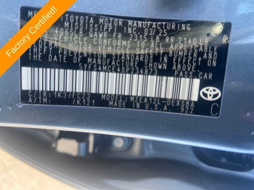 2025 Toyota Corolla SE