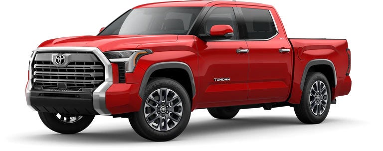2022 Toyota Tundra Limited in Supersonic Red | Toyota of Montgomery in Montgomery AL