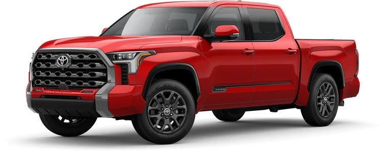 2022 Toyota Tundra in Platinum Supersonic Red | Toyota of Montgomery in Montgomery AL