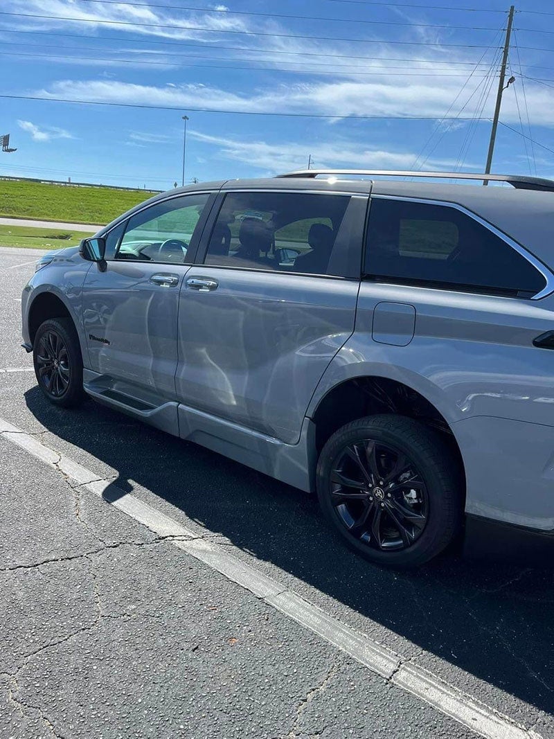Toyota of Montgomery provides a fully accessible van to Amy Dicks, who was tragically injured in a shooting. This van ensures she has the mobility and independence she needs during her recovery.