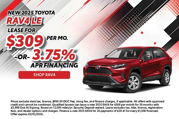 NEW 2025 TOYOTA RAV4
