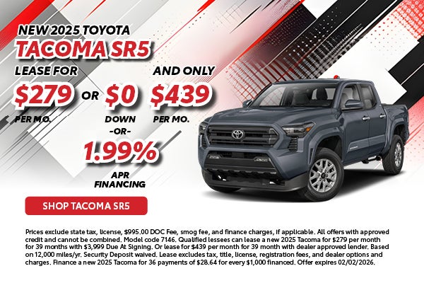 NEW 2025 TOYOTA TACOMA