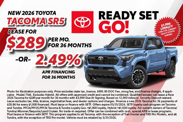 NEW 2026 TOYOTA TACOMA