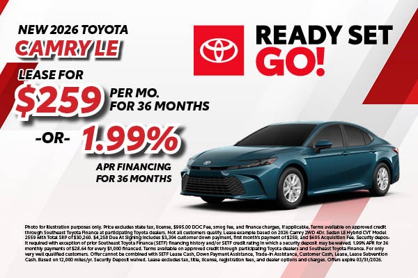 NEW 2026 TOYOTA CAMRY