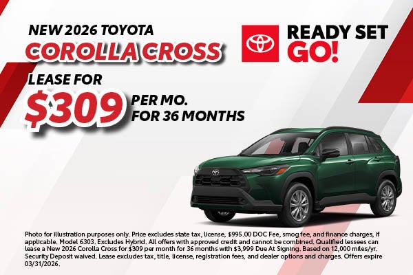 NEW 2026 TOYOTA COROLLA CROSS
